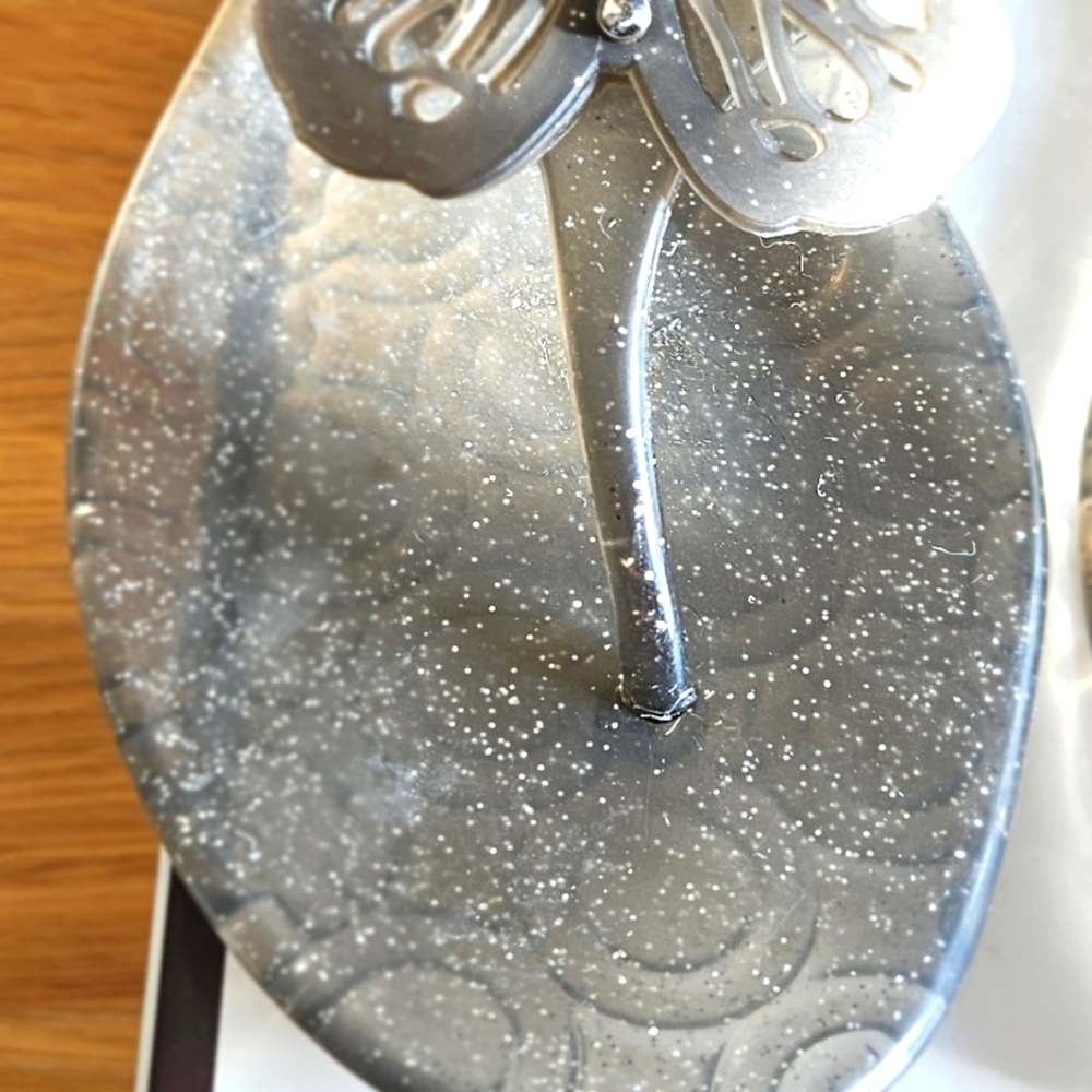 Coach Pasarella Butterfly Smoke Y2K Jelly Sandals Flip Flops Summer Beach Size 8 - Picture 11 of 12